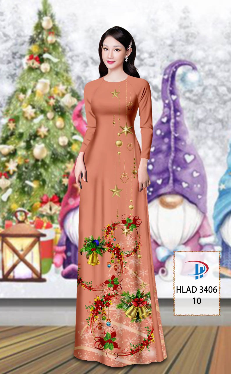 Vải áo dài Giáng Sinh HLAD 3406 13 vai-ao-dai-giang-sinh-hlad-3406