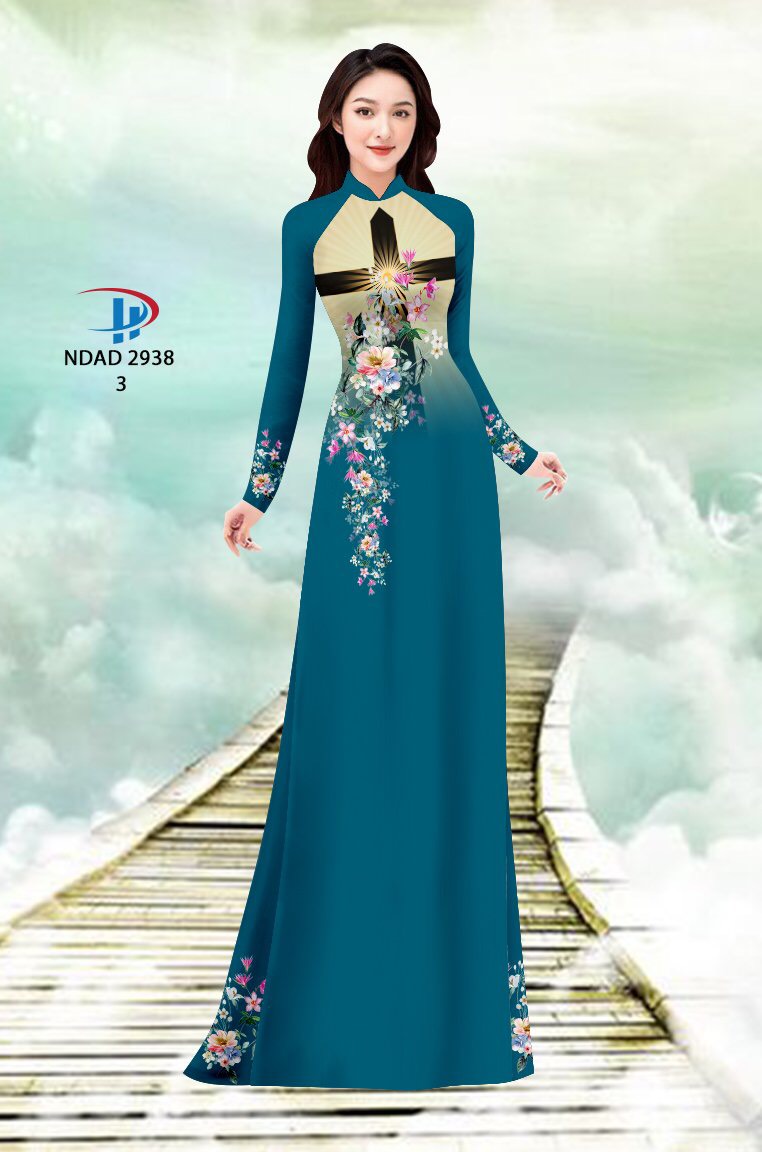 Vải áo dài Giáng Sinh NDAD 2938 3 vai-ao-dai-giang-sinh-ndad-2938