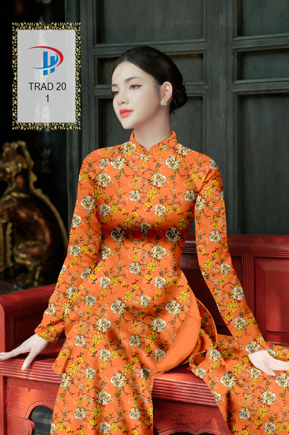 Vải áo dài Hoa Mai TRAD 20 9 vai-ao-dai-hoa-mai-trad-20