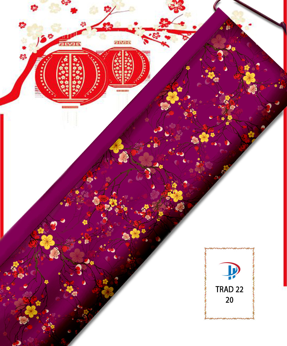 Vải áo dài Hoa Mai TRAD 22 22 vai-ao-dai-hoa-mai-trad-22