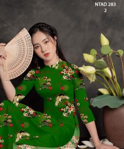 vai-ao-dai-hoa-mai-va-chim-hac