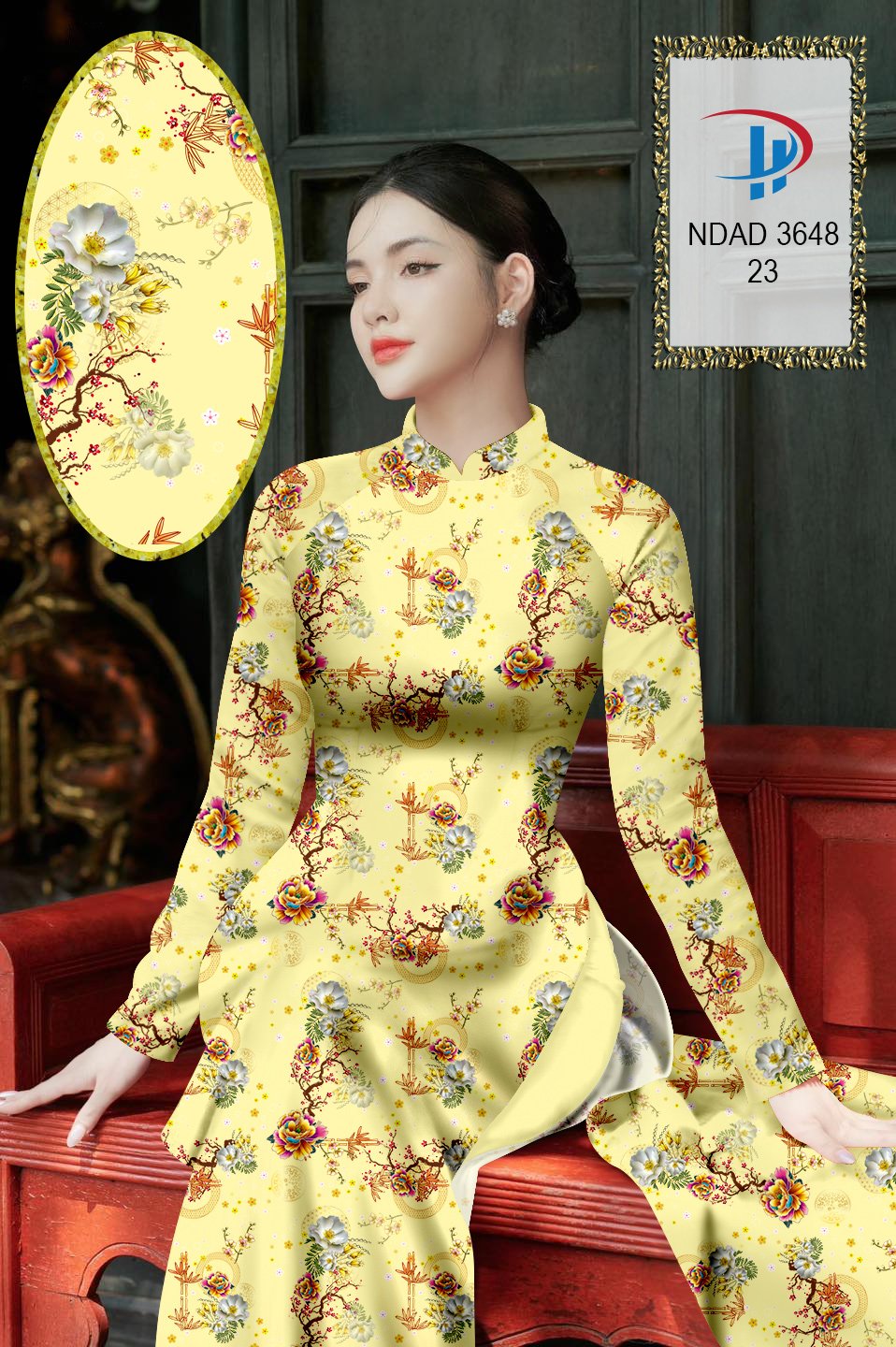 Vải áo dài Lễ Tết NDAD 3648 20 vai-ao-dai-le-tet-ndad-3648