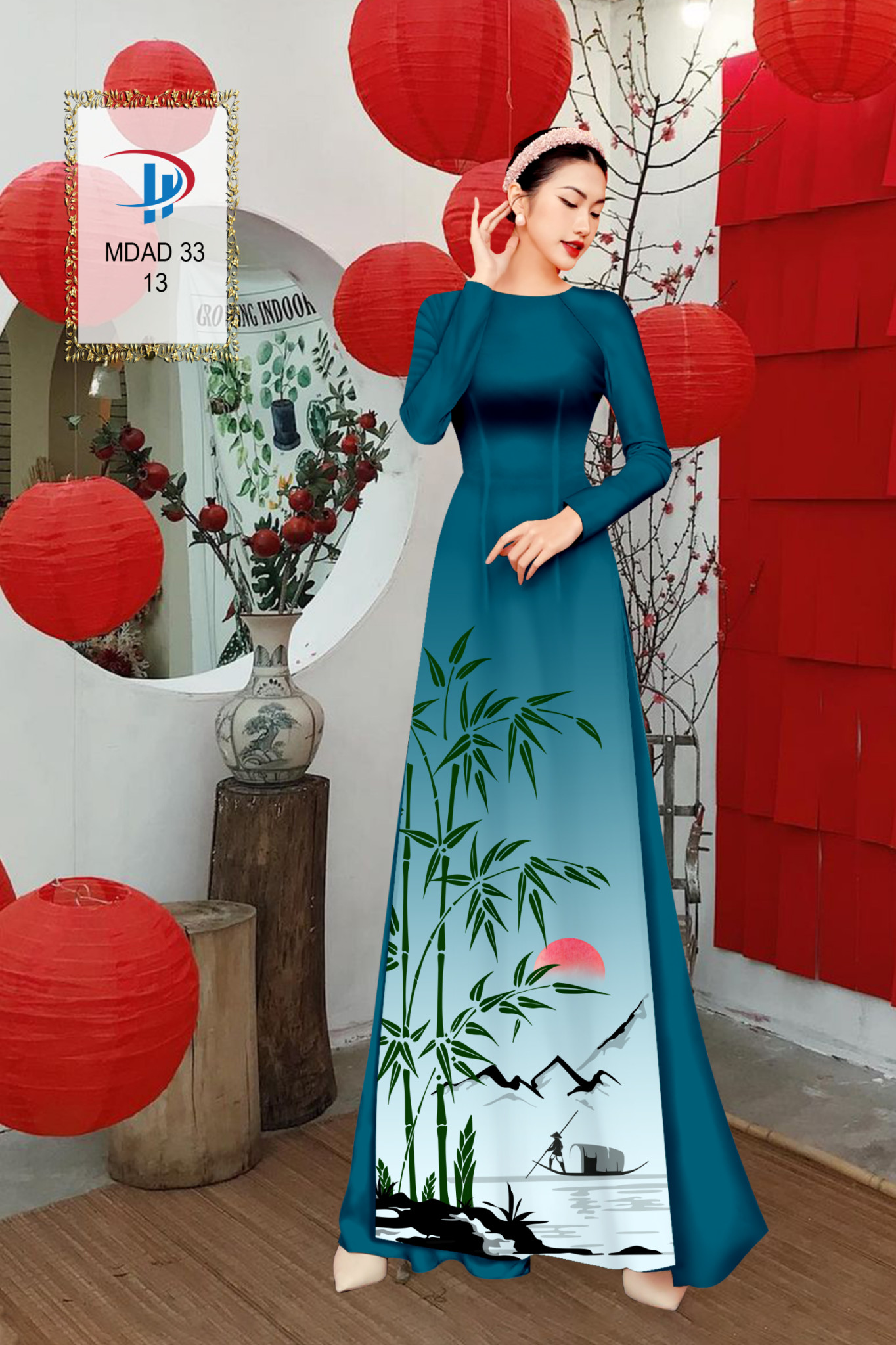 Vải áo dài Cây Tre Trúc MDAD 33 24 vai-ao-dai-cay-tre-truc-mdad-33