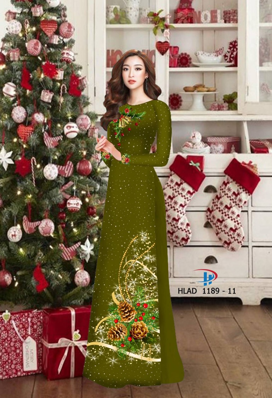 Vải áo dài Giáng Sinh HLAD 1189 11 vai-ao-dai-giang-sinh-hlad-1189