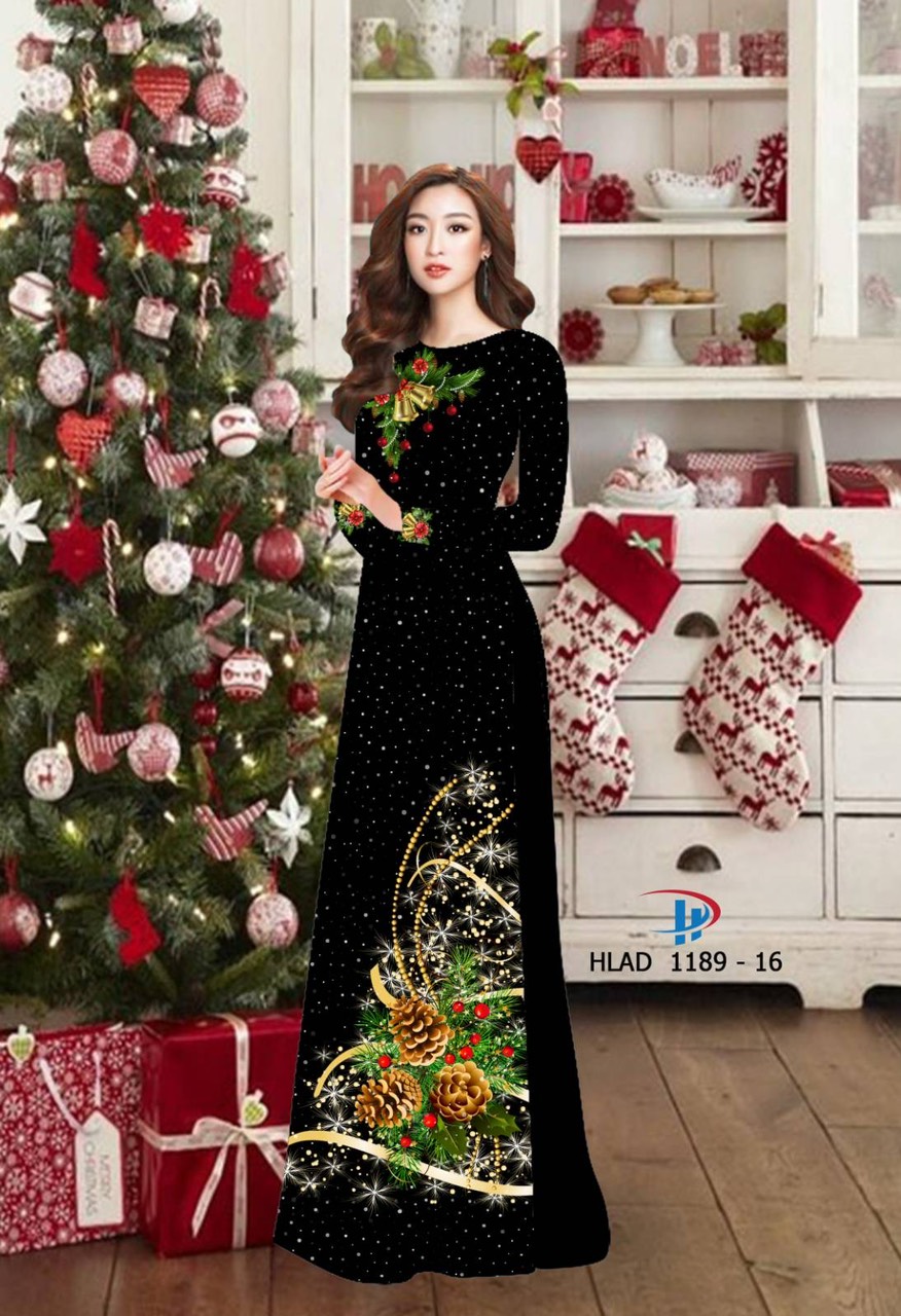 Vải áo dài Giáng Sinh HLAD 1189 10 vai-ao-dai-giang-sinh-hlad-1189