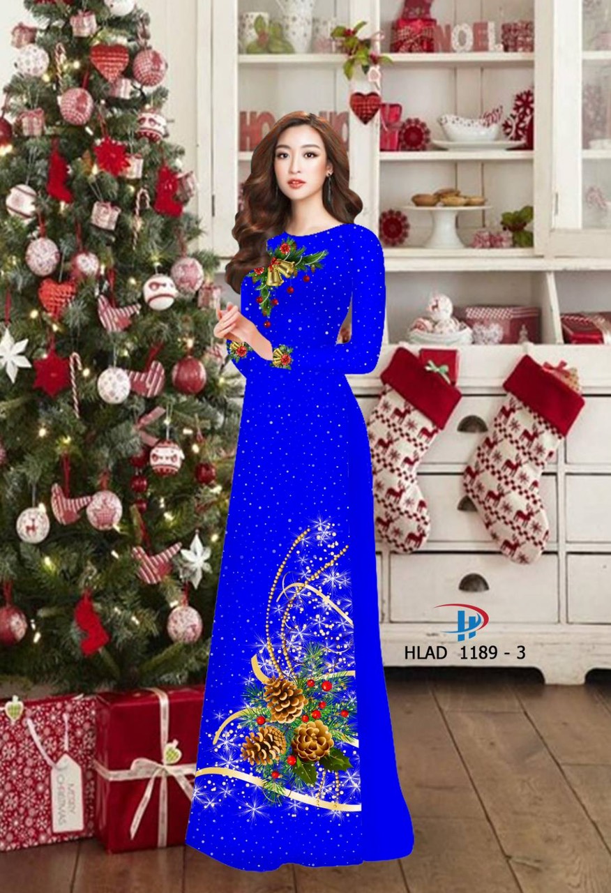 Vải áo dài Giáng Sinh HLAD 1189 7 vai-ao-dai-giang-sinh-hlad-1189