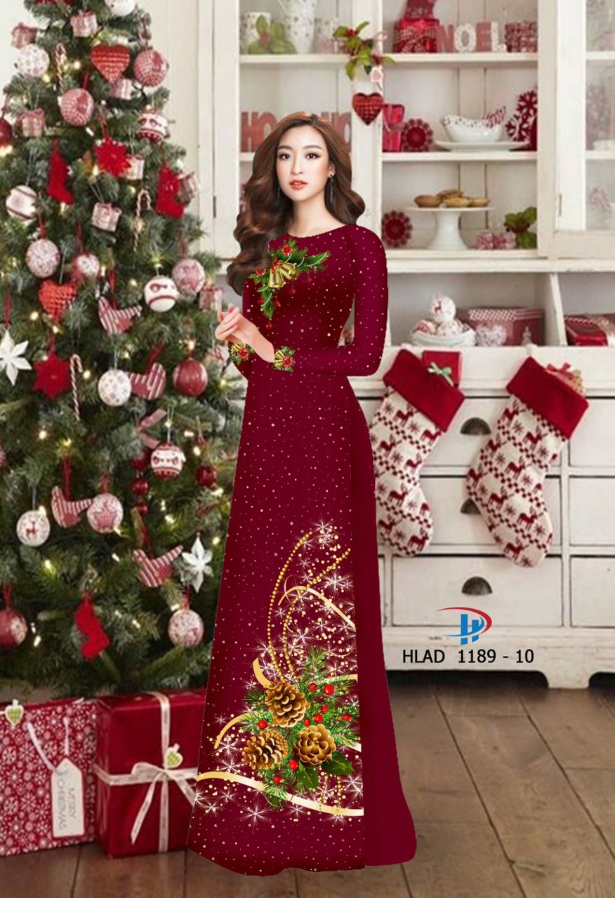 Vải áo dài Giáng Sinh HLAD 1189 19 vai-ao-dai-giang-sinh-hlad-1189