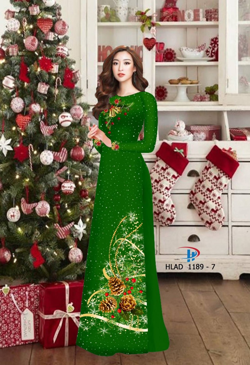 Vải áo dài Giáng Sinh HLAD 1189 17 vai-ao-dai-giang-sinh-hlad-1189