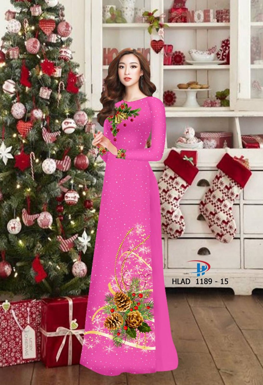 Vải áo dài Giáng Sinh HLAD 1189 12 vai-ao-dai-giang-sinh-hlad-1189