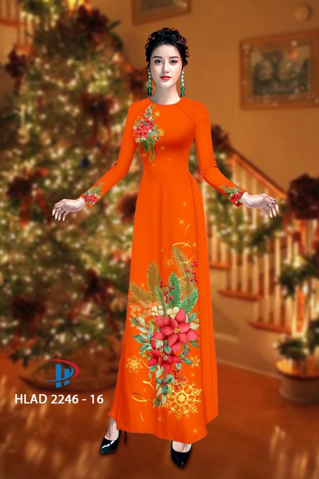Vải áo dài Giáng Sinh HLAD 2246 12 vai-ao-dai-giang-sinh-hlad-2246