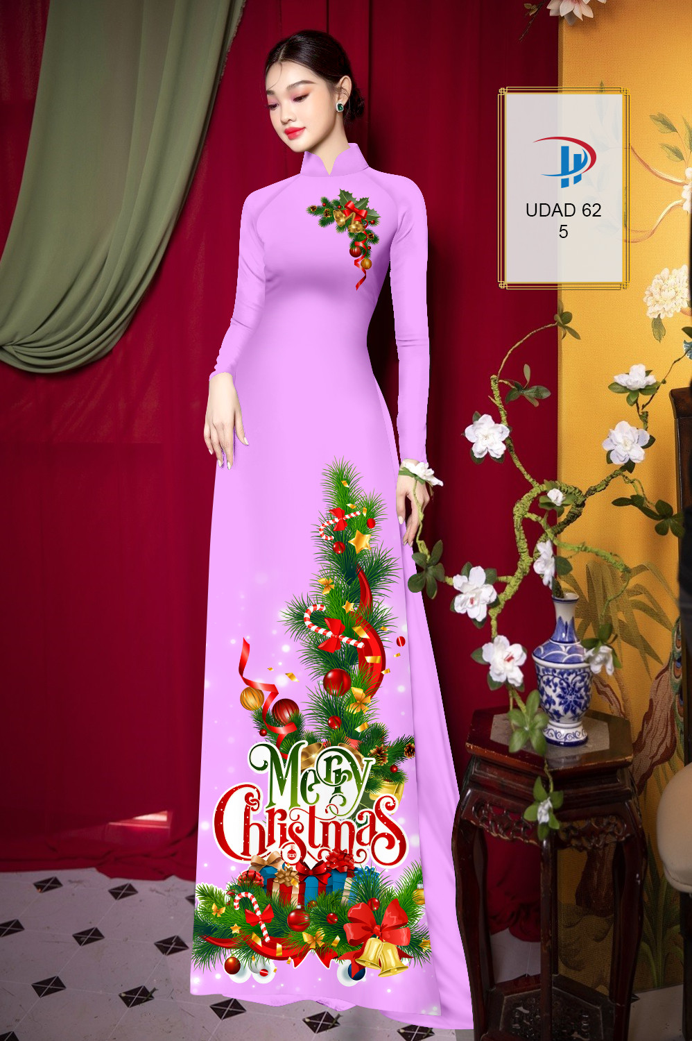 Vải áo dài Giáng Sinh UDAD 62 6 vai-ao-dai-giang-sinh-udad-62