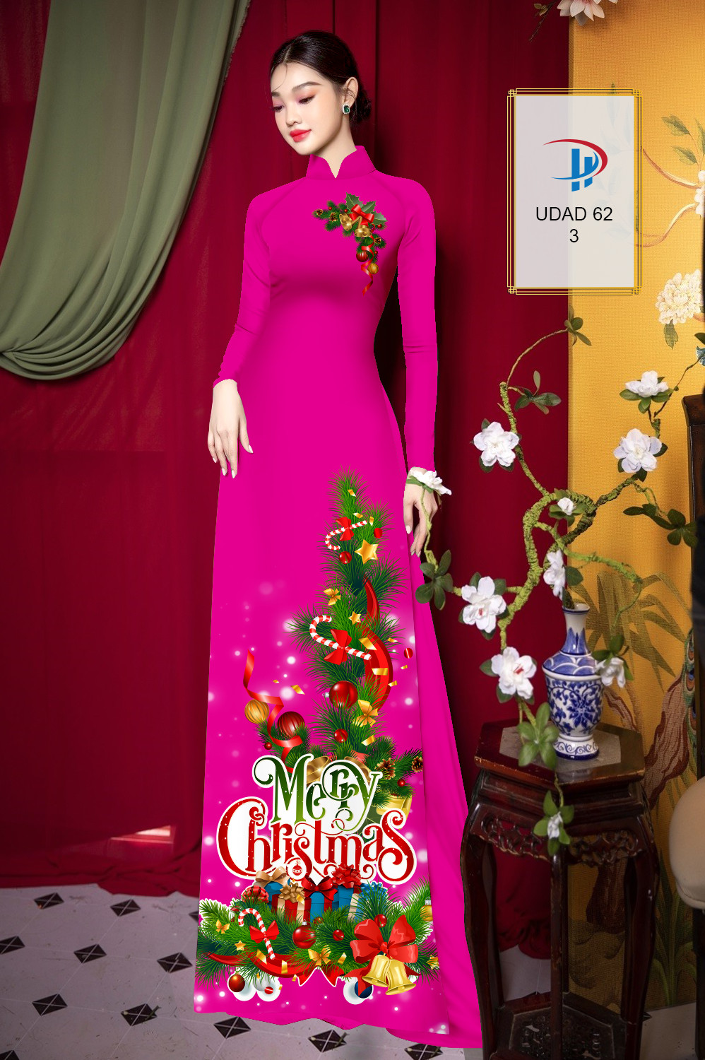 Vải áo dài Giáng Sinh UDAD 62 4 vai-ao-dai-giang-sinh-udad-62