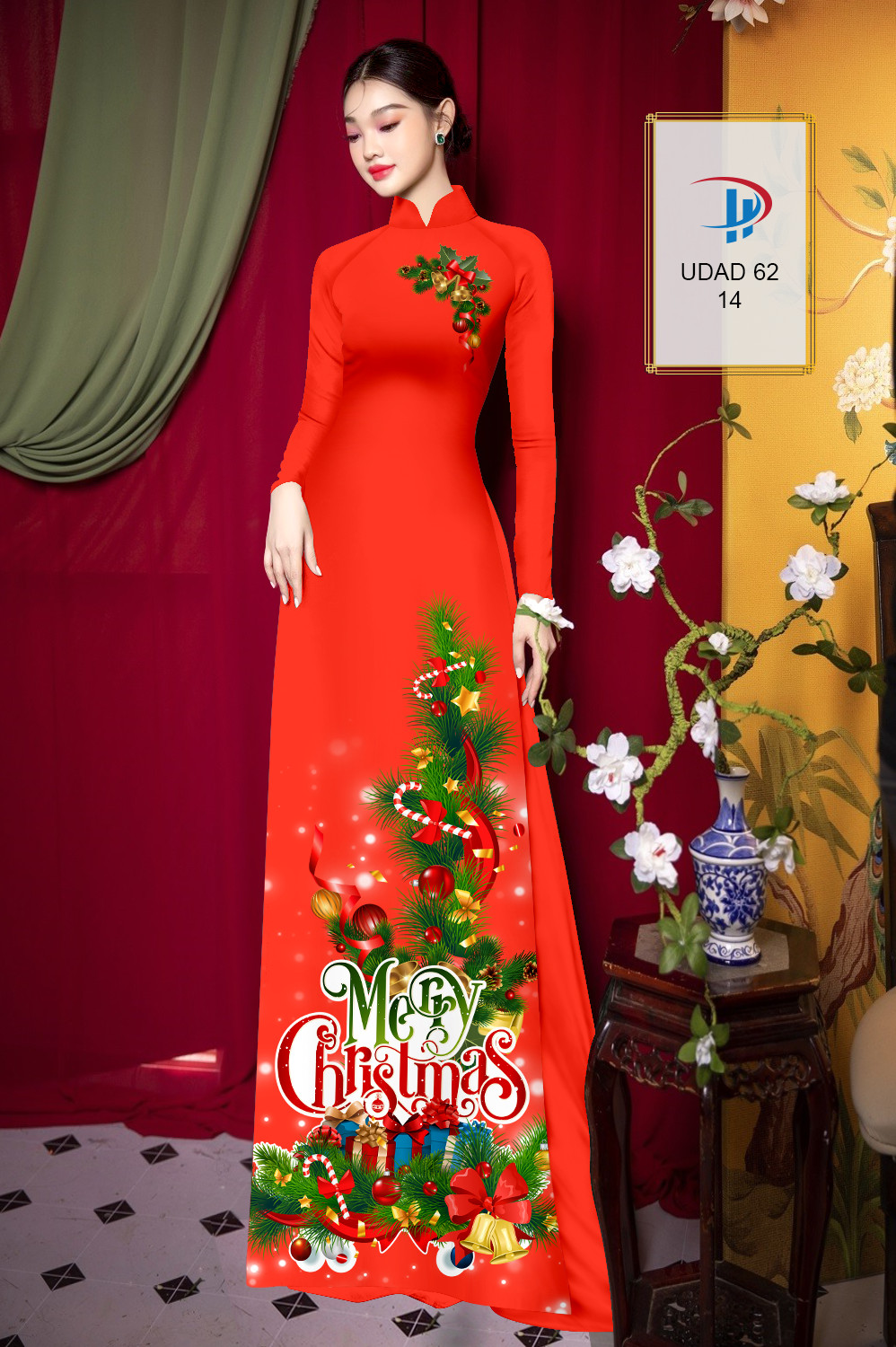 Vải áo dài Giáng Sinh UDAD 62 3 vai-ao-dai-giang-sinh-udad-62