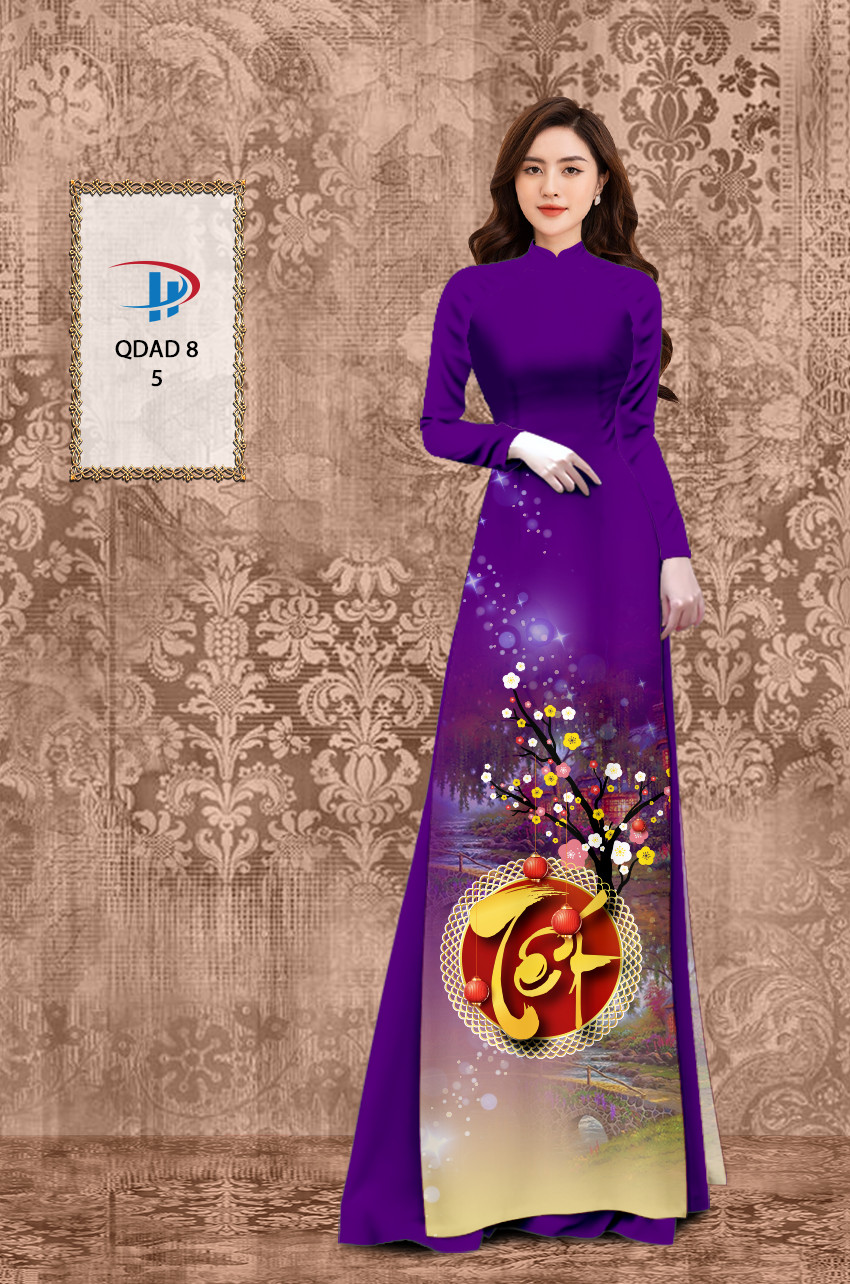 Vải áo dài Lễ Tết QDAD 810 vai-ao-dai-le-tet-qdad-8