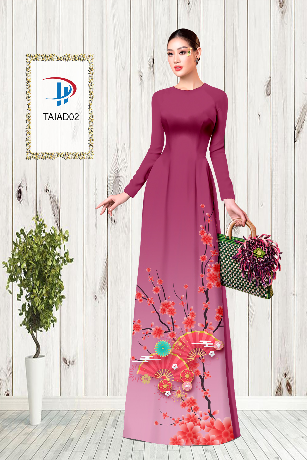Vải áo dài Lễ Tết TAIAD 02 7 vai-ao-dai-le-tet-taiad-02