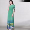 Vải áo dài Hoa Sen AD B1021