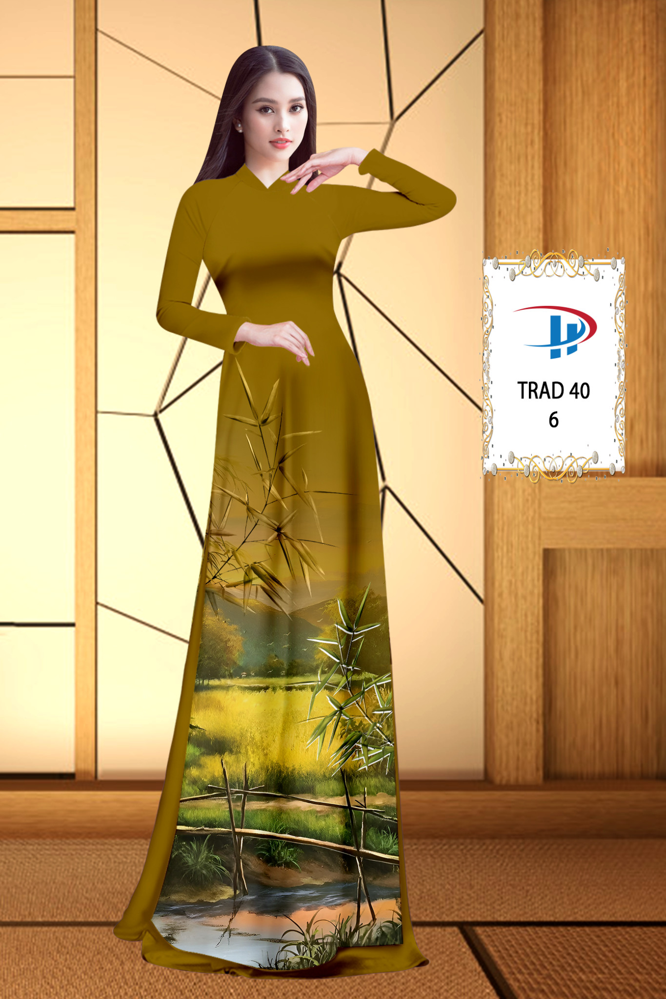 Vải áo dài Cây Tre Trúc TRAD 40 15 vai-ao-dai-cay-tre-truc-trad-40