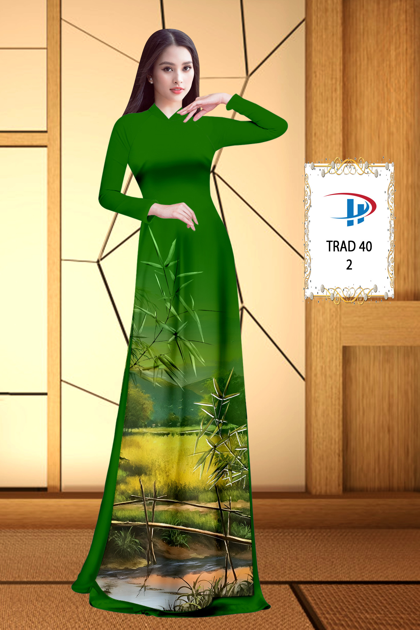 Vải áo dài Cây Tre Trúc TRAD 40 14 vai-ao-dai-cay-tre-truc-trad-40