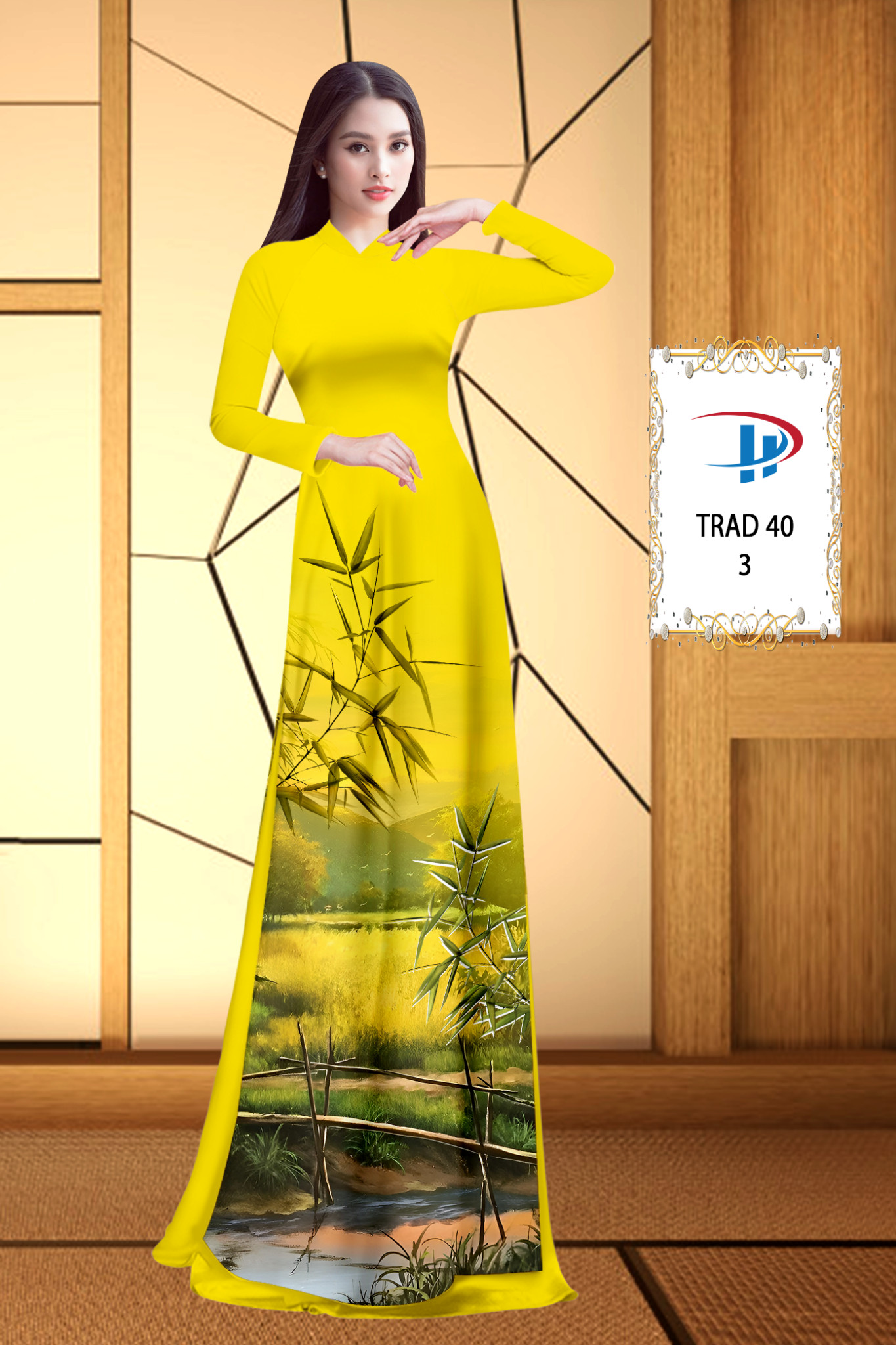 Vải áo dài Cây Tre Trúc TRAD 40 13 vai-ao-dai-cay-tre-truc-trad-40