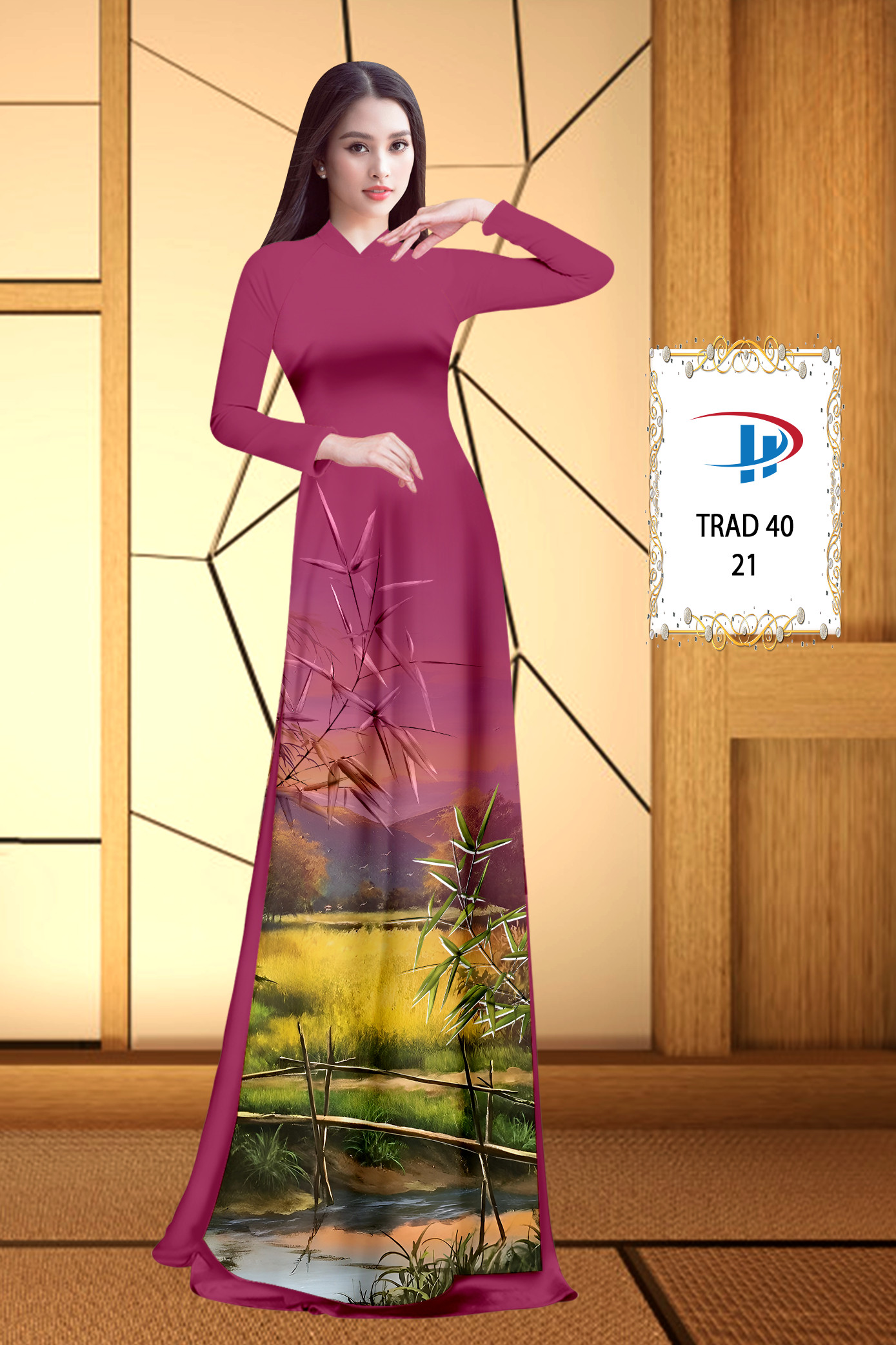 Vải áo dài Cây Tre Trúc TRAD 40 3 vai-ao-dai-cay-tre-truc-trad-40