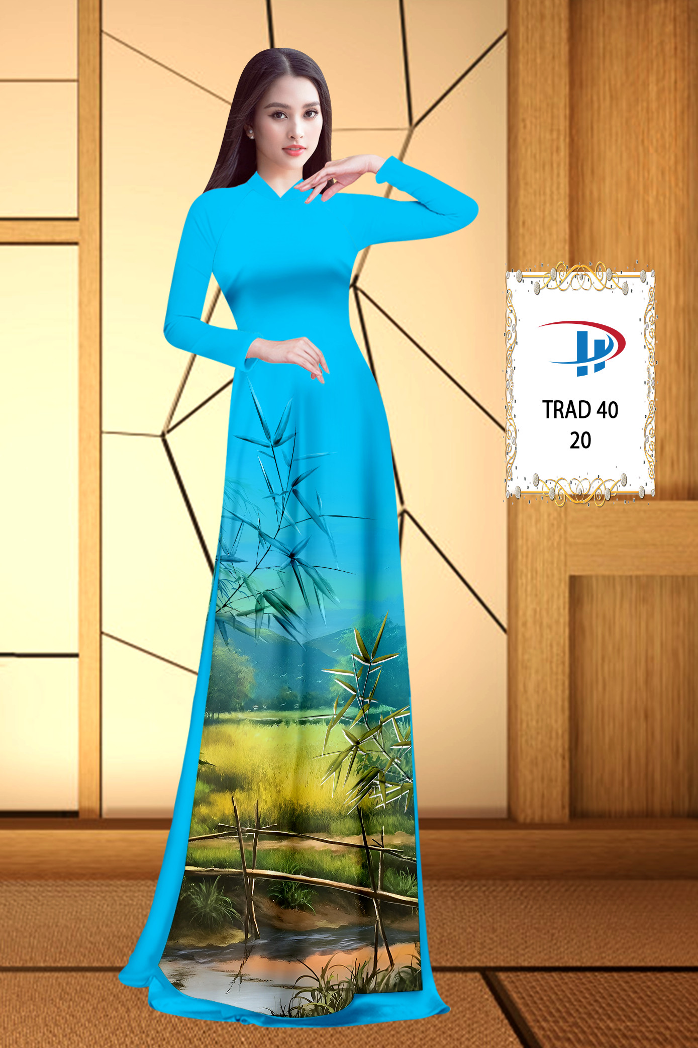 Vải áo dài Cây Tre Trúc TRAD 40 21 vai-ao-dai-cay-tre-truc-trad-40
