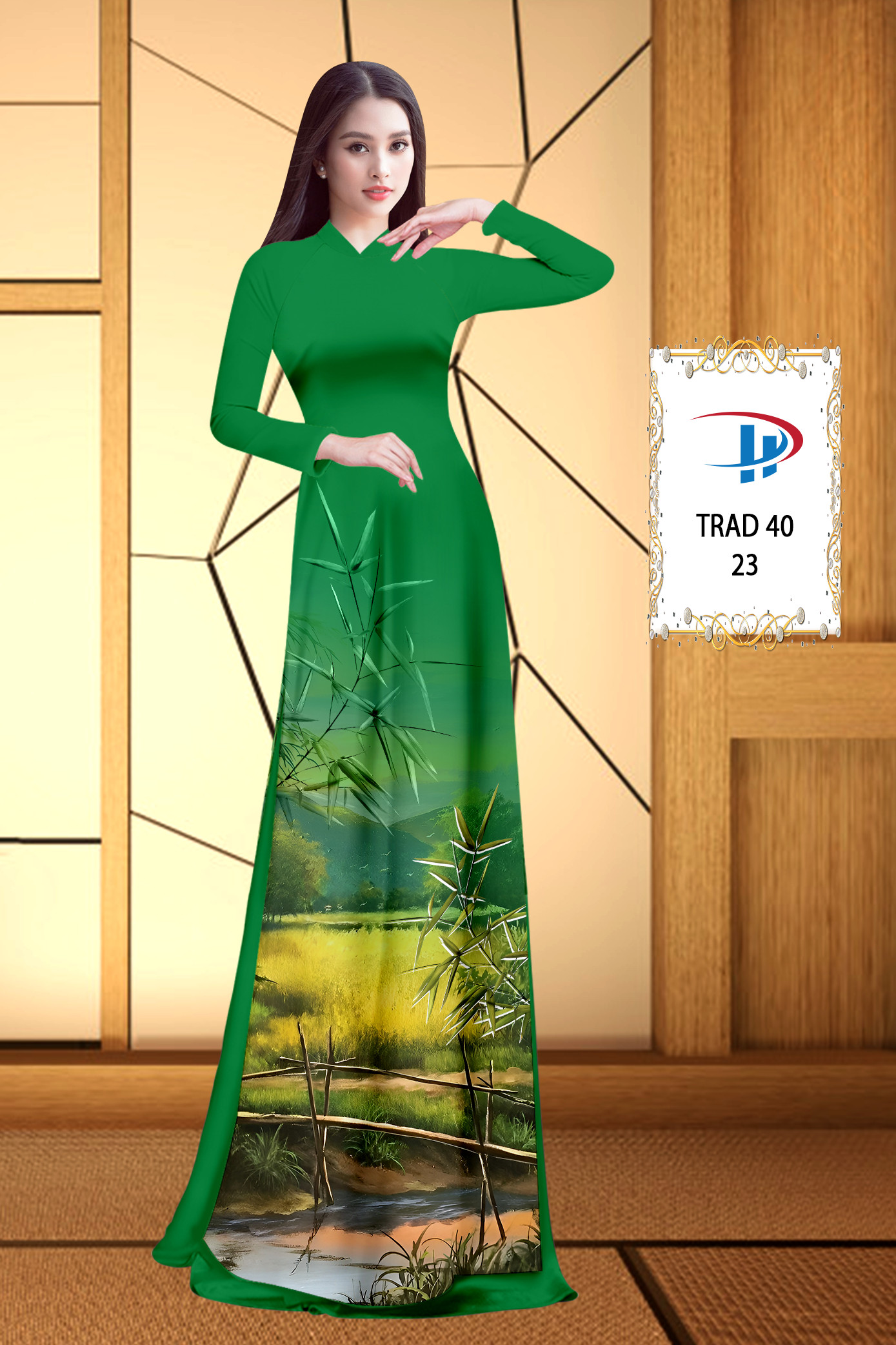 Vải áo dài Cây Tre Trúc TRAD 40 19 vai-ao-dai-cay-tre-truc-trad-40