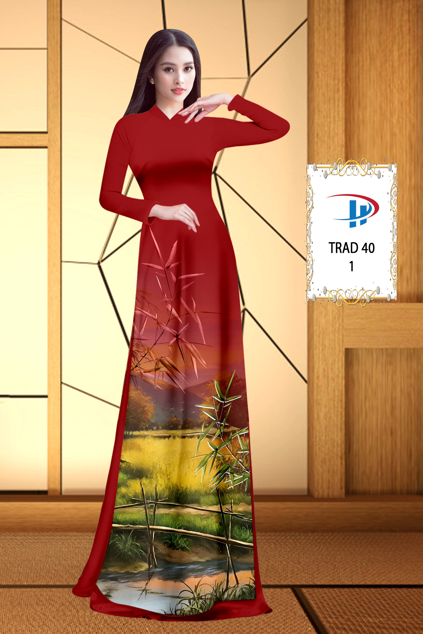 Vải áo dài Cây Tre Trúc TRAD 40 18 vai-ao-dai-cay-tre-truc-trad-40