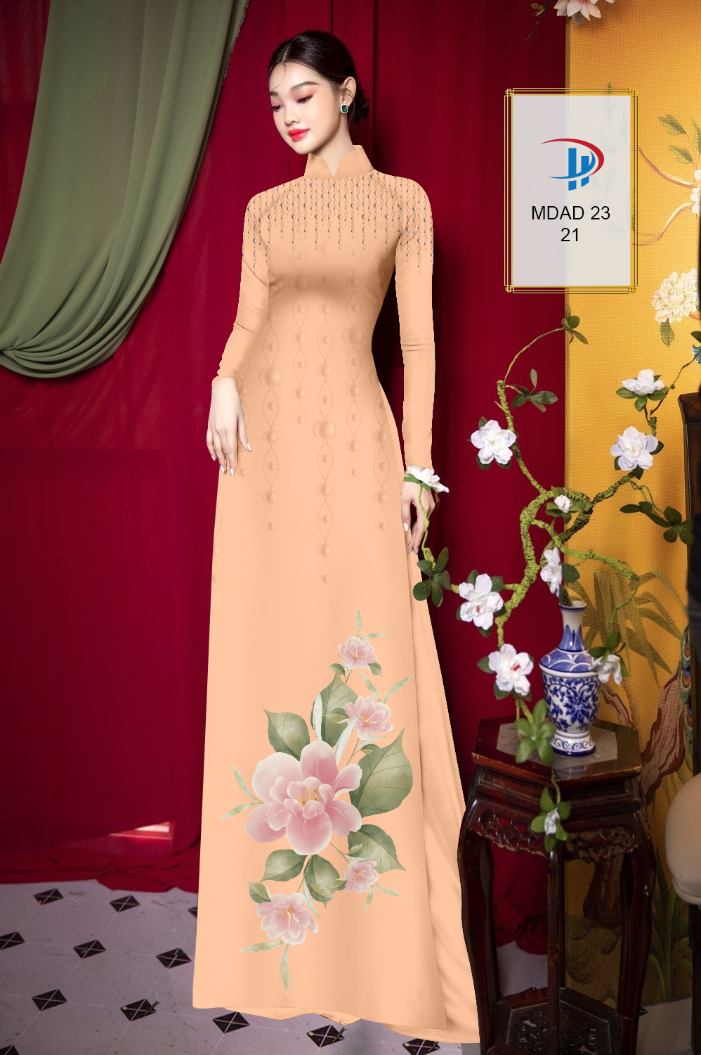 Vải áo dài Hình Hoa Văn MDAD 23 14 vai-ao-dai-hinh-hoa-van-mdad-23