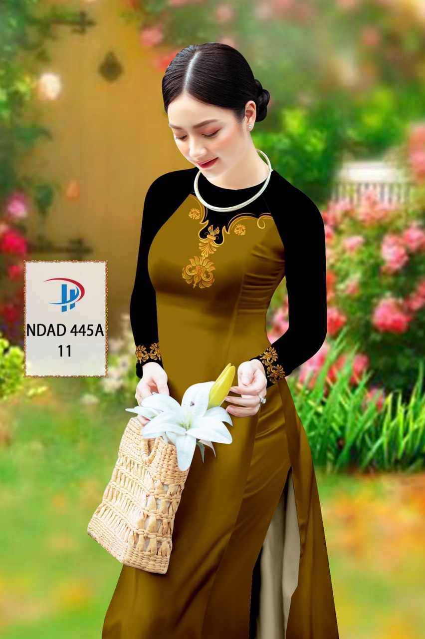 Vải áo dài Hình Hoa Văn NDAD 445A 5 vai-ao-dai-hinh-hoa-van-ndad-445a