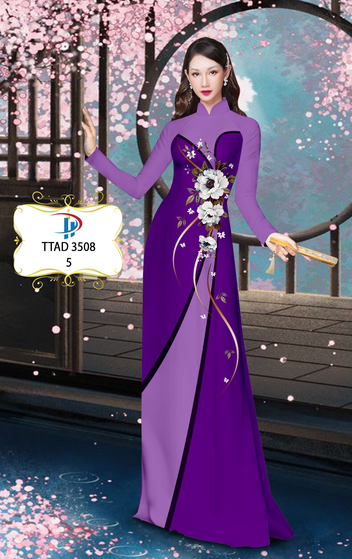 Vải áo dài Hình Lập Thể TTAD 3508 11 vai-ao-dai-hinh-lap-the-ttad-3508