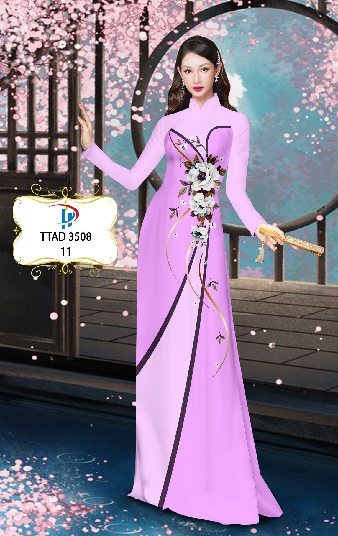 Vải áo dài Hình Lập Thể TTAD 3508 7 vai-ao-dai-hinh-lap-the-ttad-3508