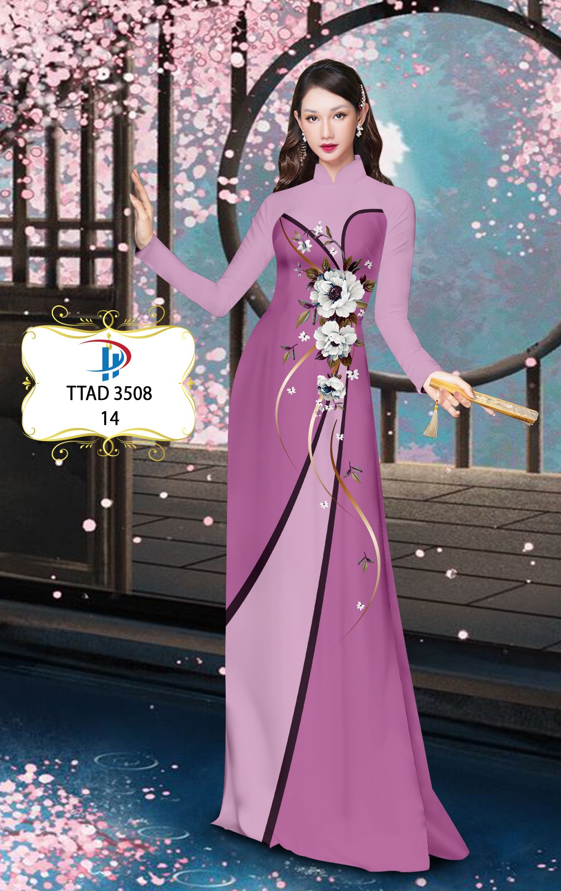 Vải áo dài Hình Lập Thể TTAD 3508 24 vai-ao-dai-hinh-lap-the-ttad-3508