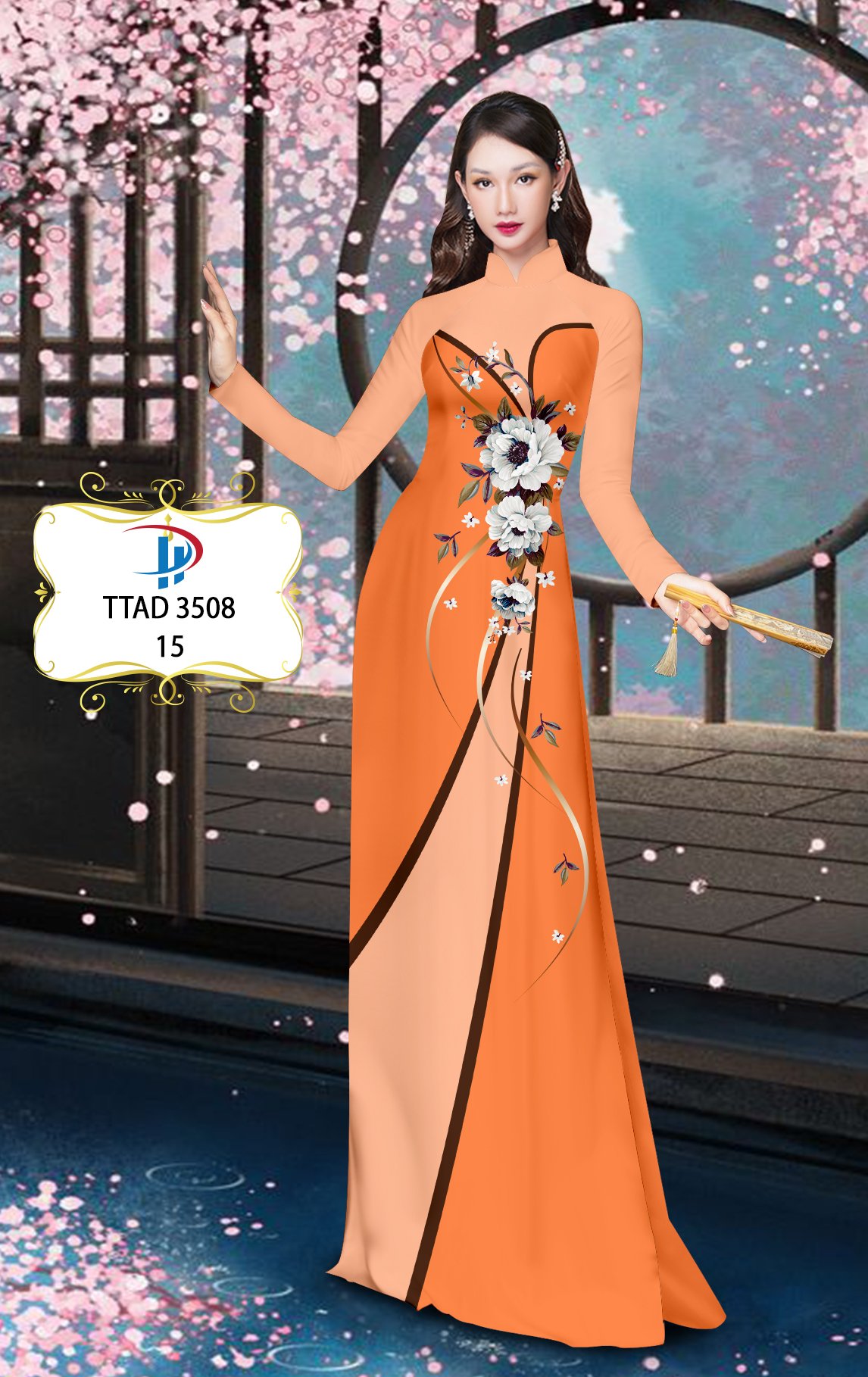 Vải áo dài Hình Lập Thể TTAD 3508 1 vai-ao-dai-hinh-lap-the-ttad-3508