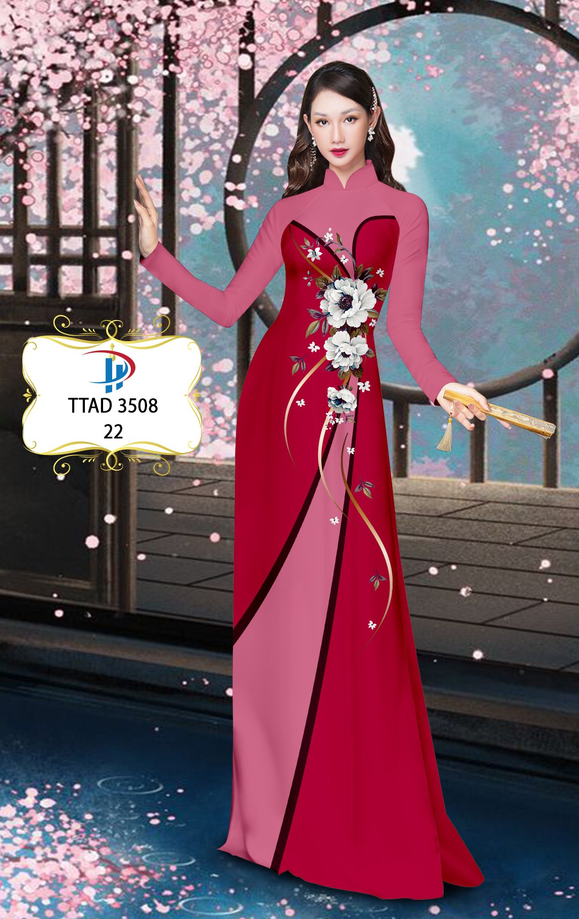 Vải áo dài Hình Lập Thể TTAD 3508 18 vai-ao-dai-hinh-lap-the-ttad-3508