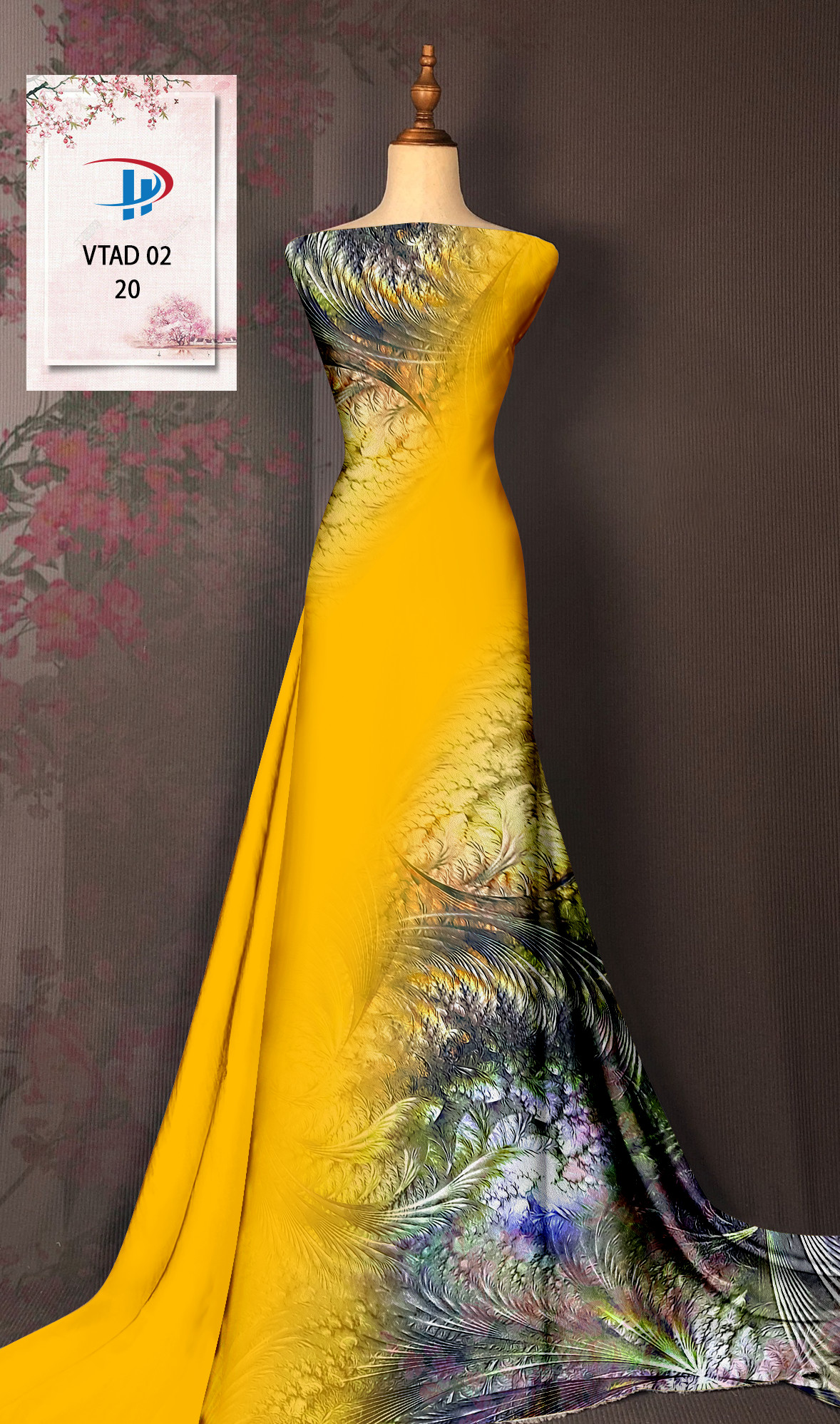 Vải áo dài Hình Lập Thể VTAD 02 15 vai-ao-dai-hinh-lap-the-vtad-02