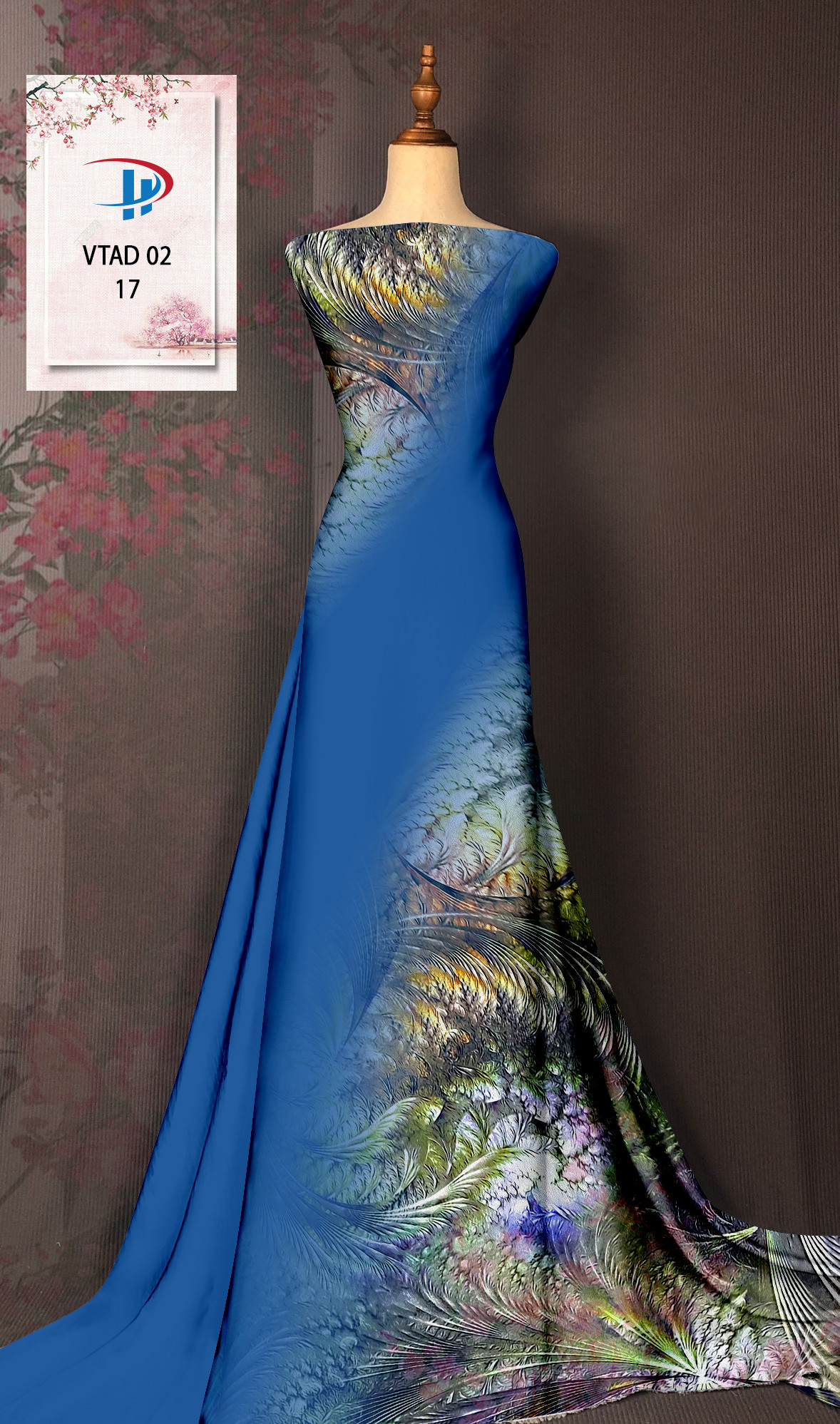 Vải áo dài Hình Lập Thể VTAD 02 18 vai-ao-dai-hinh-lap-the-vtad-02