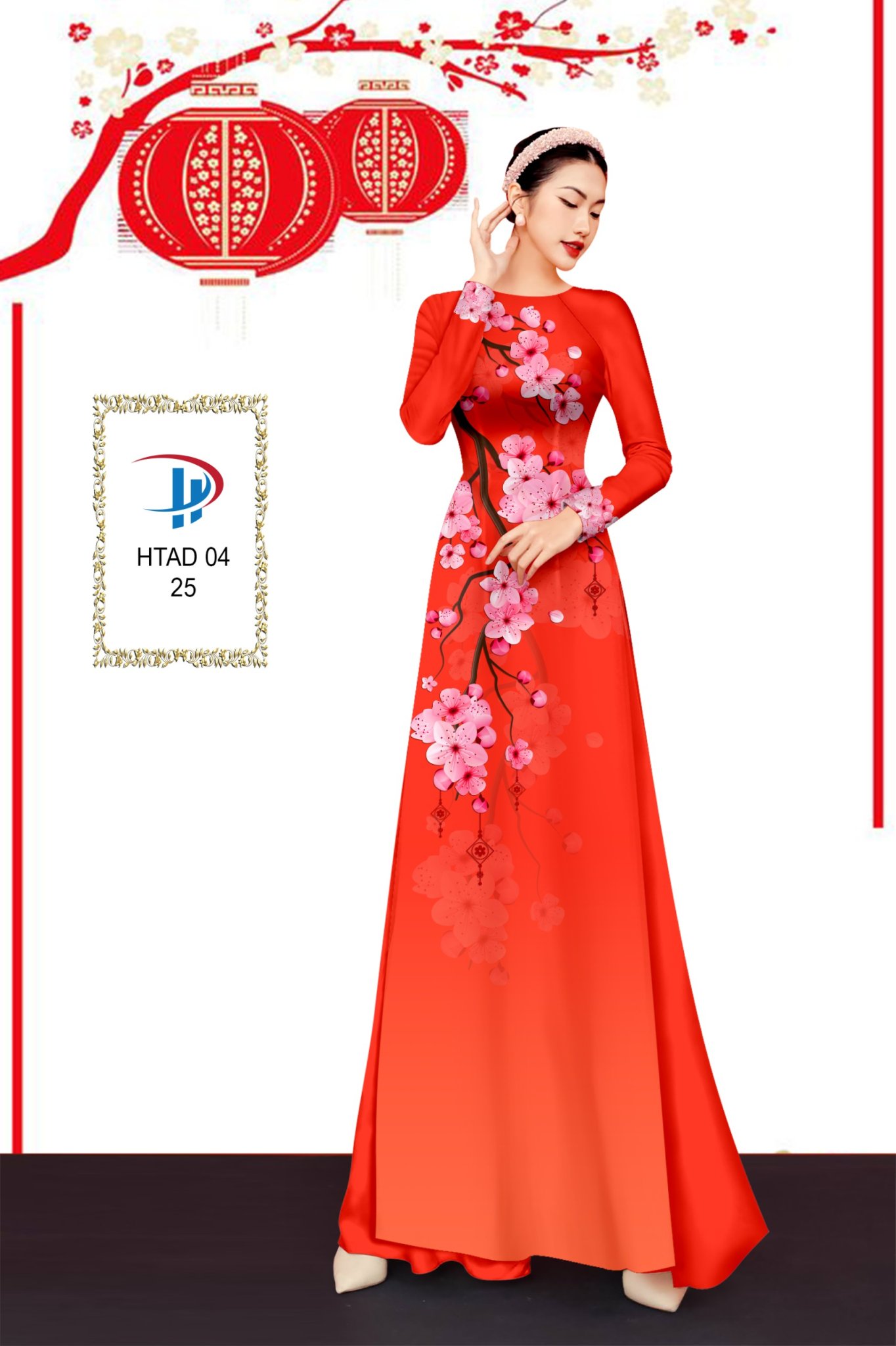 Vải áo dài Hoa Đào HTAD 04 15 vai-ao-dai-hoa-dao-htad-04
