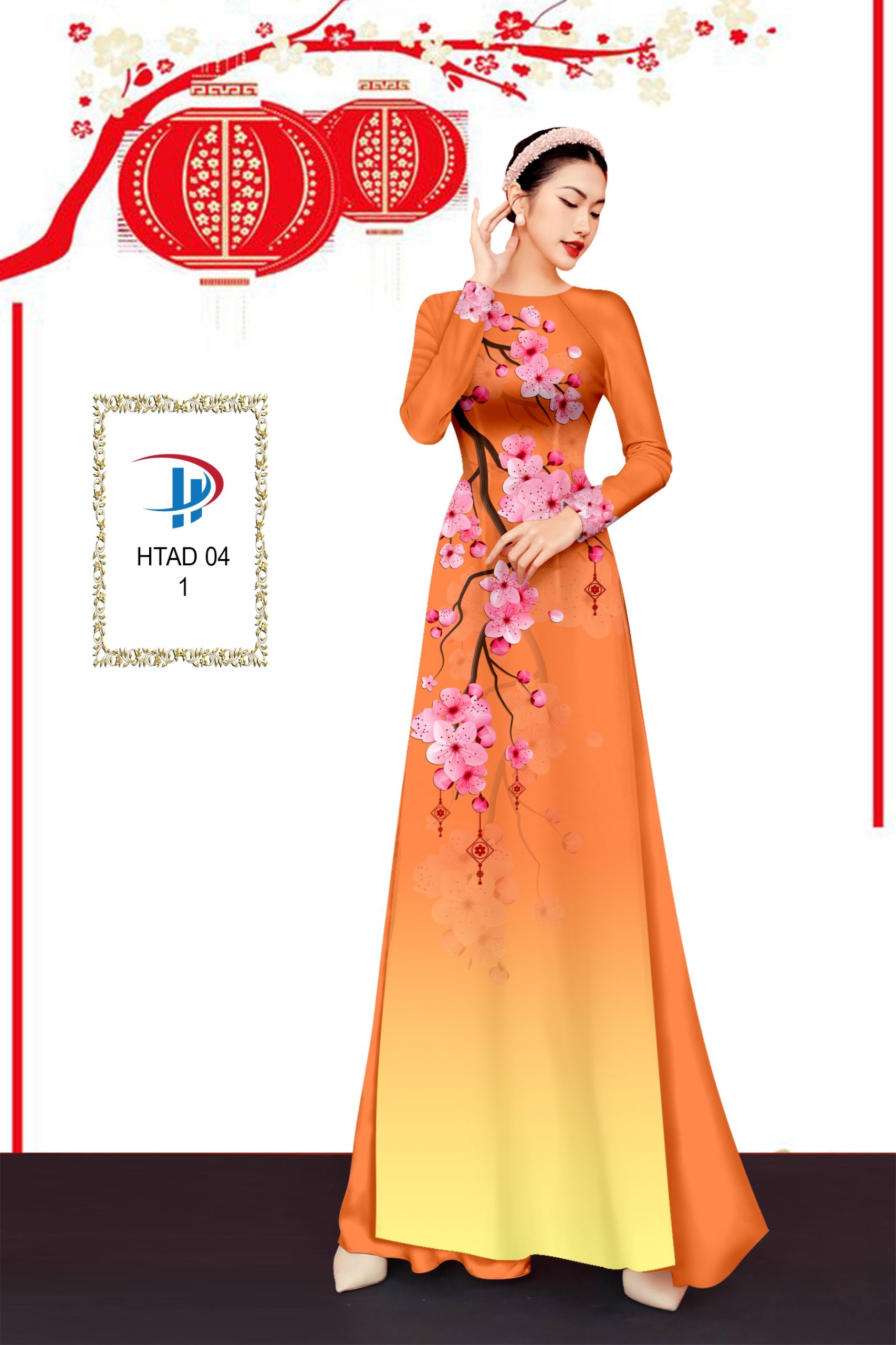Vải áo dài Hoa Đào HTAD 04 14 vai-ao-dai-hoa-dao-htad-04