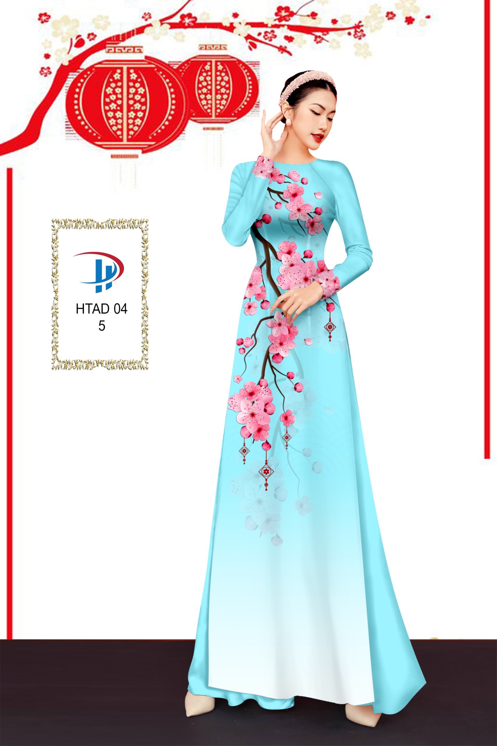 Vải áo dài Hoa Đào HTAD 04 10 vai-ao-dai-hoa-dao-htad-04