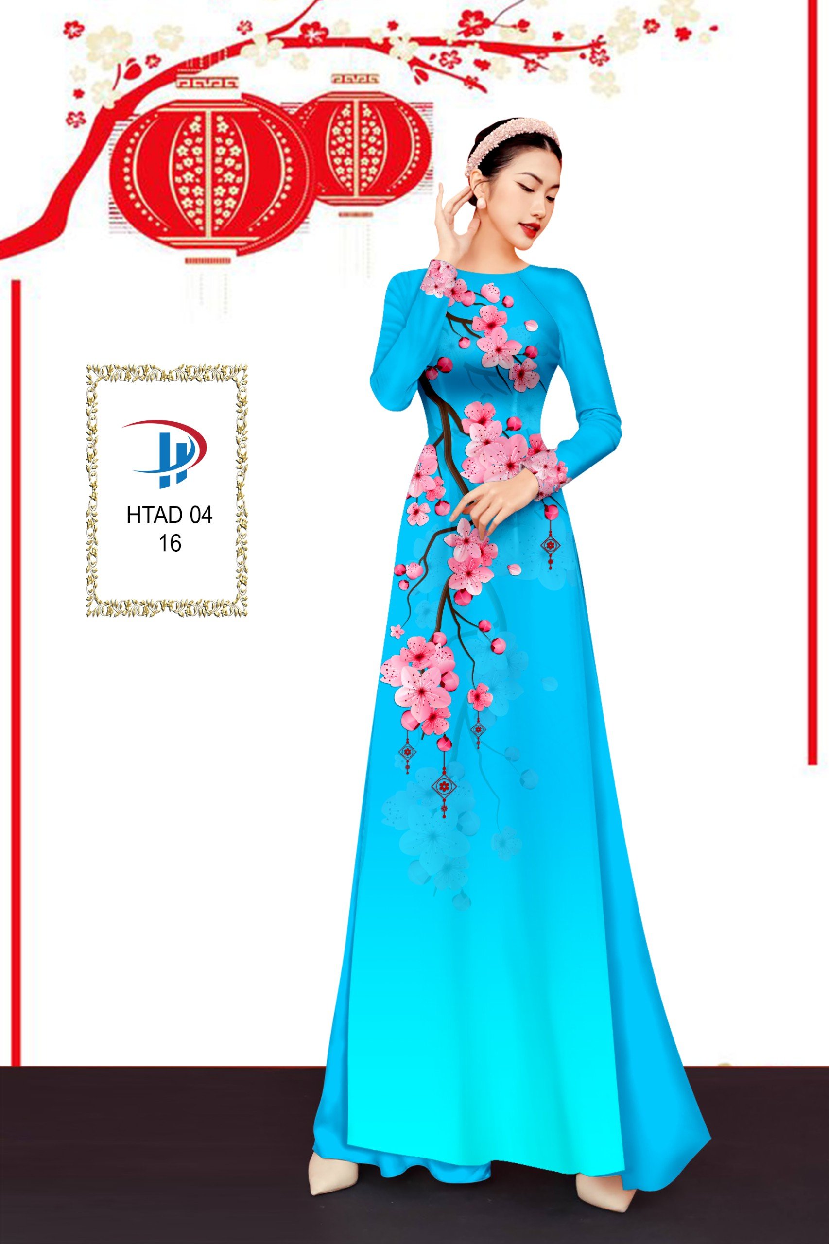 Vải áo dài Hoa Đào HTAD 04 7 vai-ao-dai-hoa-dao-htad-04