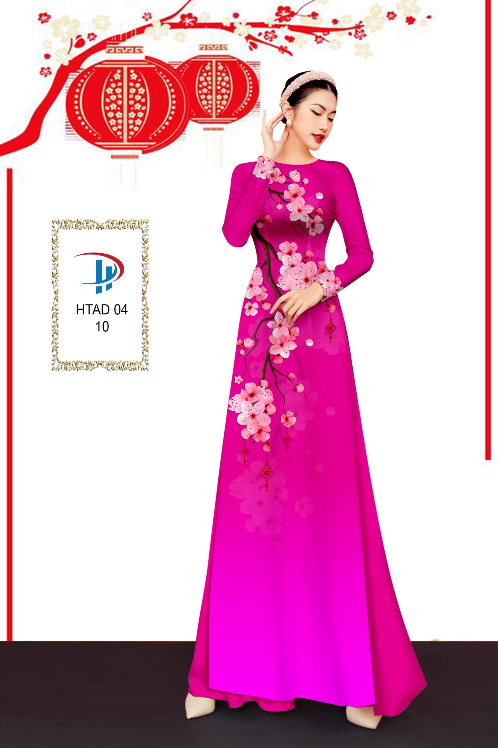 Vải áo dài Hoa Đào HTAD 04 4 vai-ao-dai-hoa-dao-htad-04