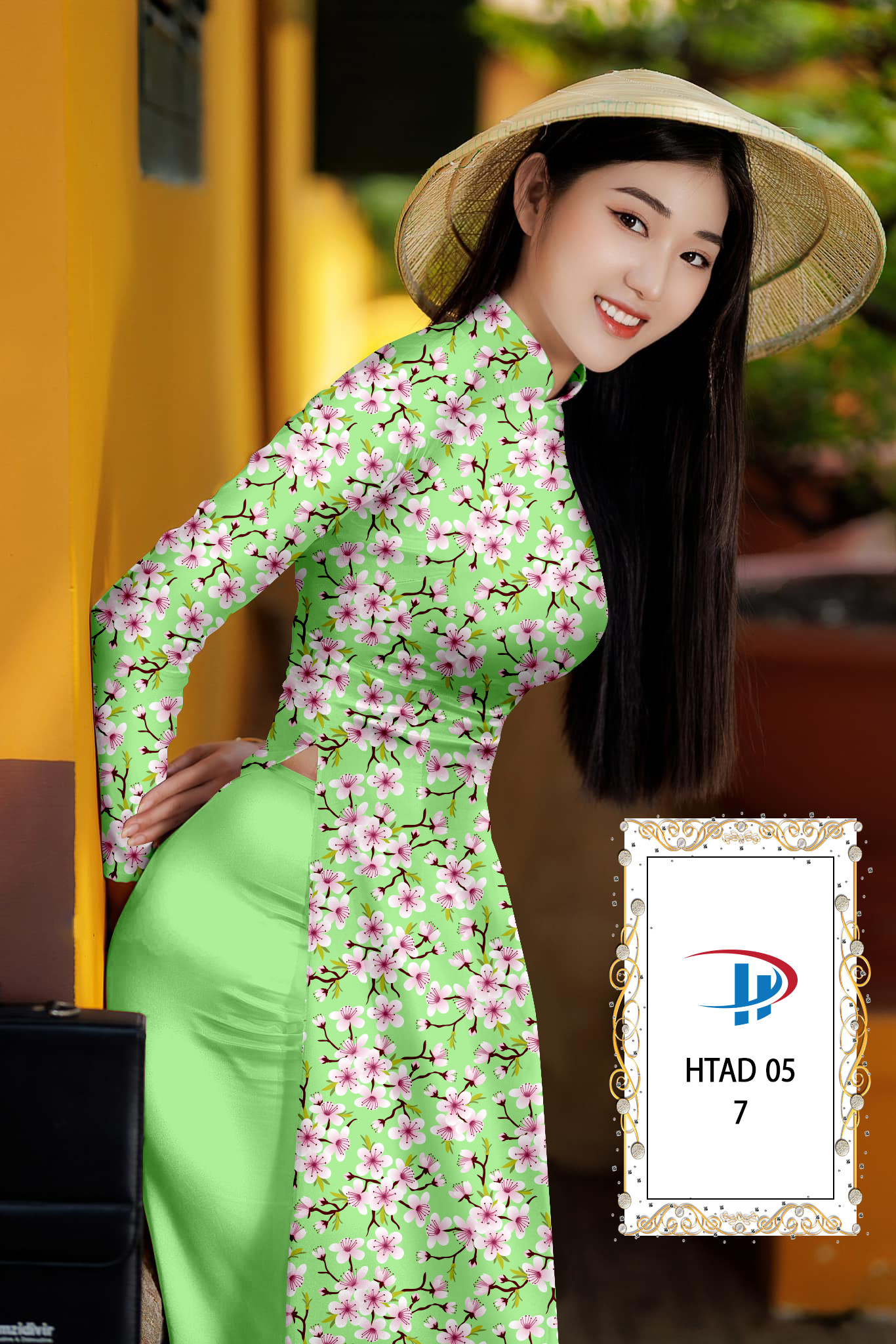 Vải áo dài Hoa Đào HTAD 05 15 vai-ao-dai-hoa-dao-htad-05
