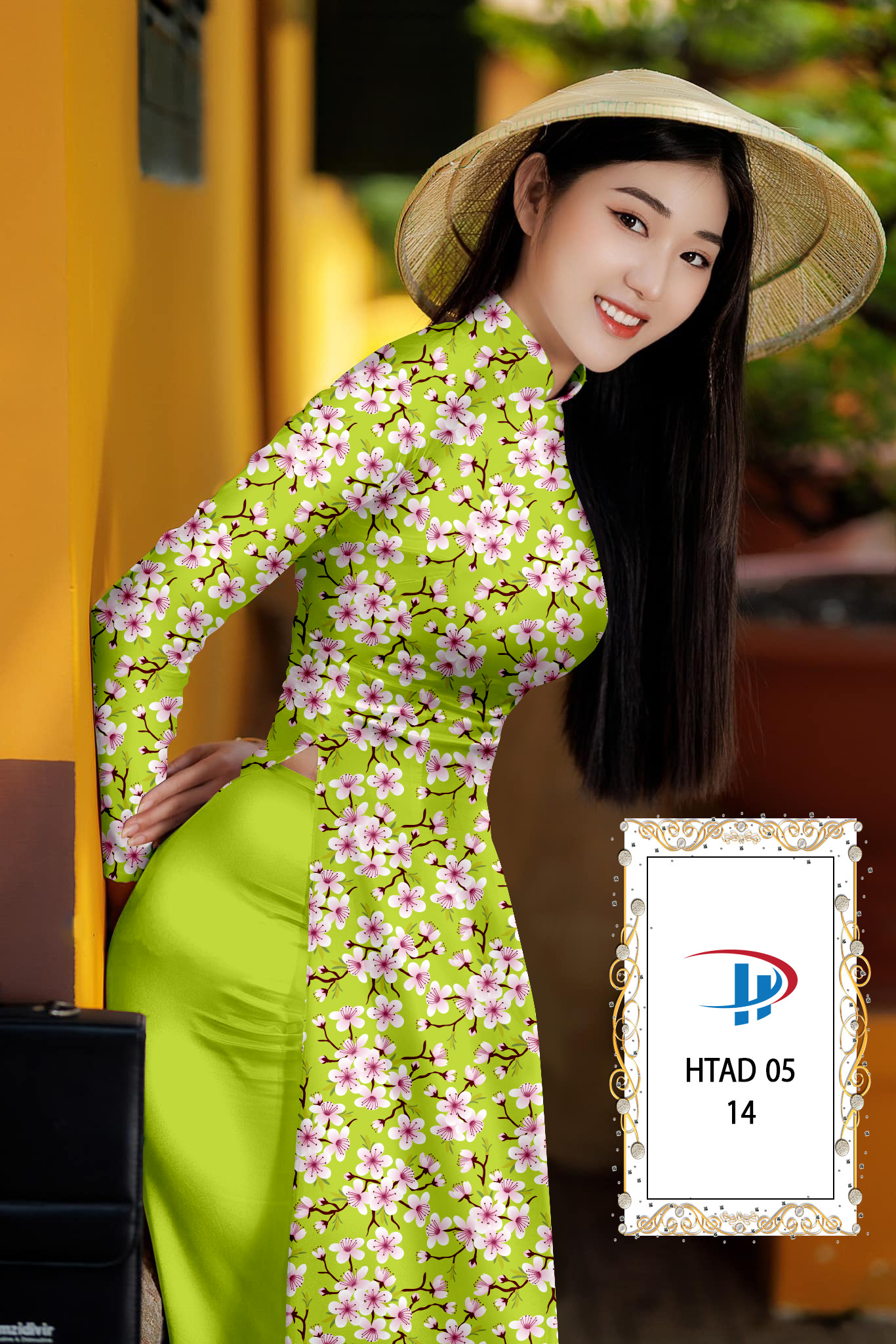 Vải áo dài Hoa Đào HTAD 05 13 vai-ao-dai-hoa-dao-htad-05