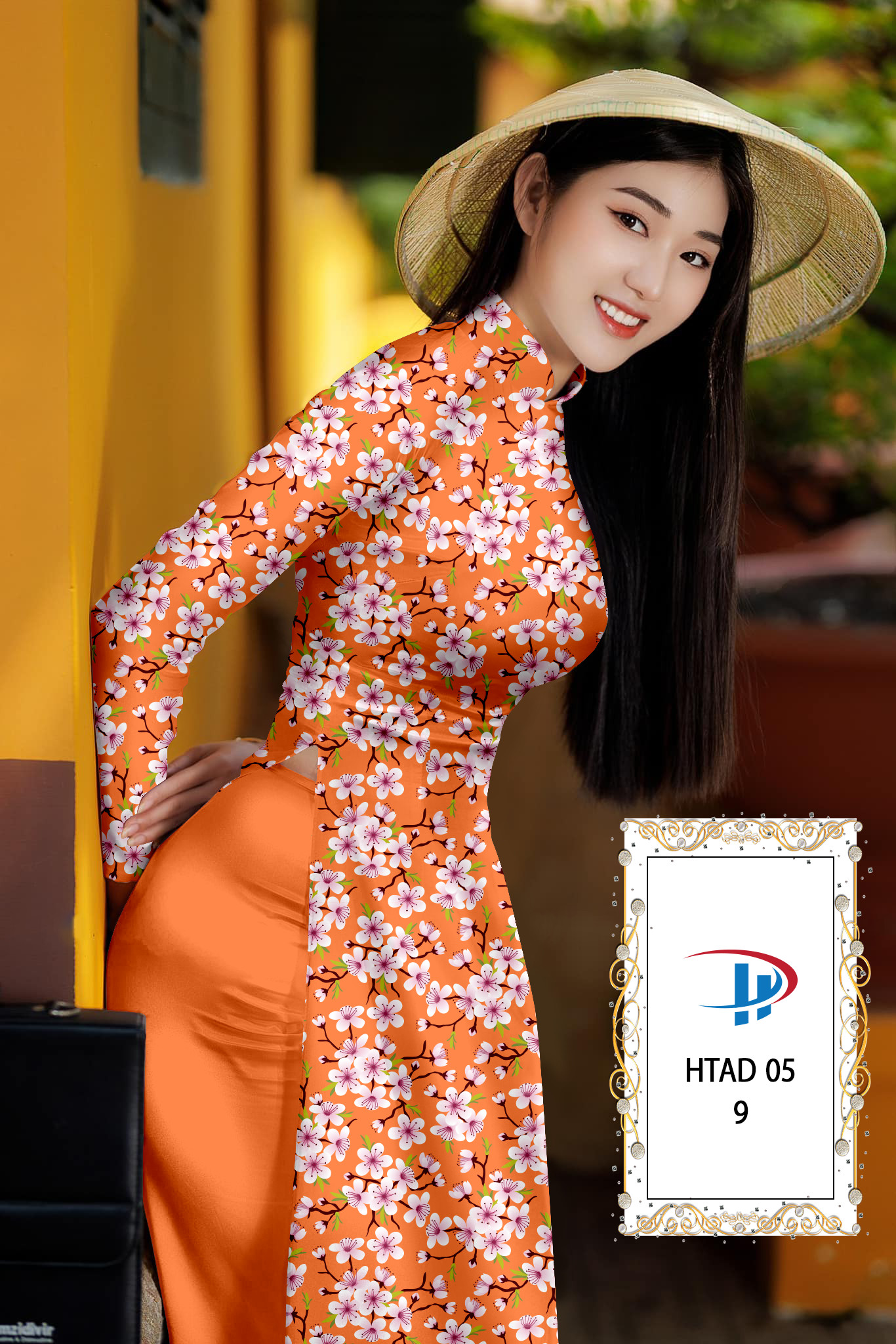 Vải áo dài Hoa Đào HTAD 05 12 vai-ao-dai-hoa-dao-htad-05