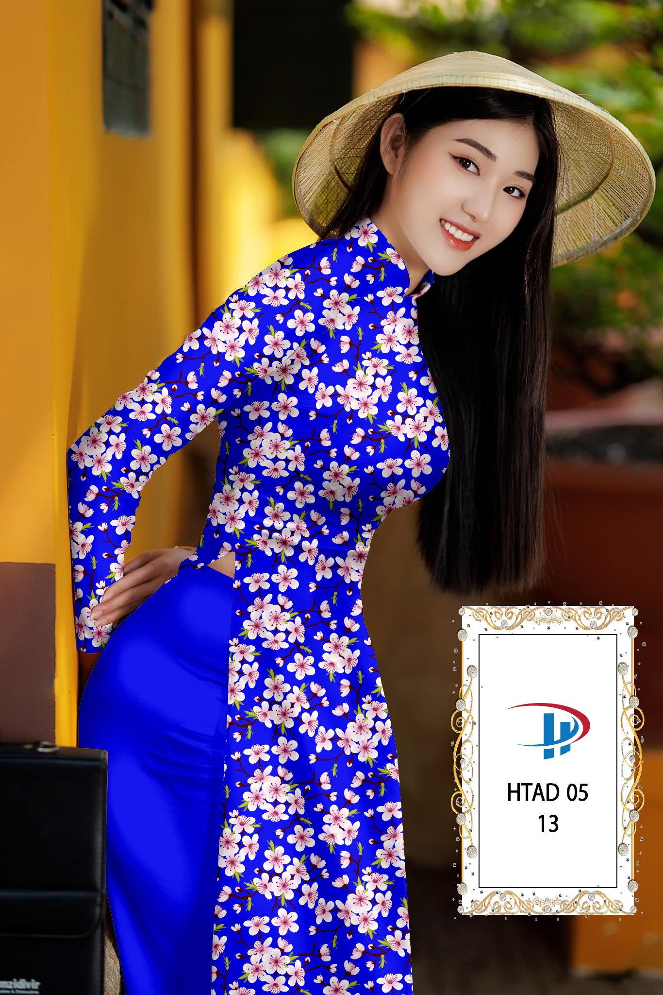 Vải áo dài Hoa Đào HTAD 05 8 vai-ao-dai-hoa-dao-htad-05