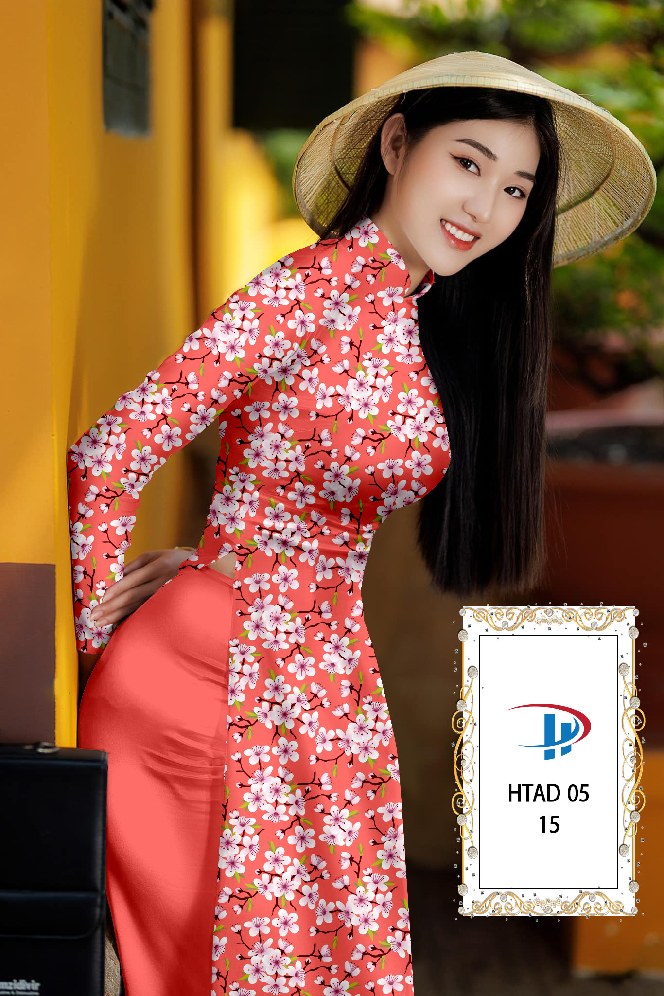 Vải áo dài Hoa Đào HTAD 05 7 vai-ao-dai-hoa-dao-htad-05