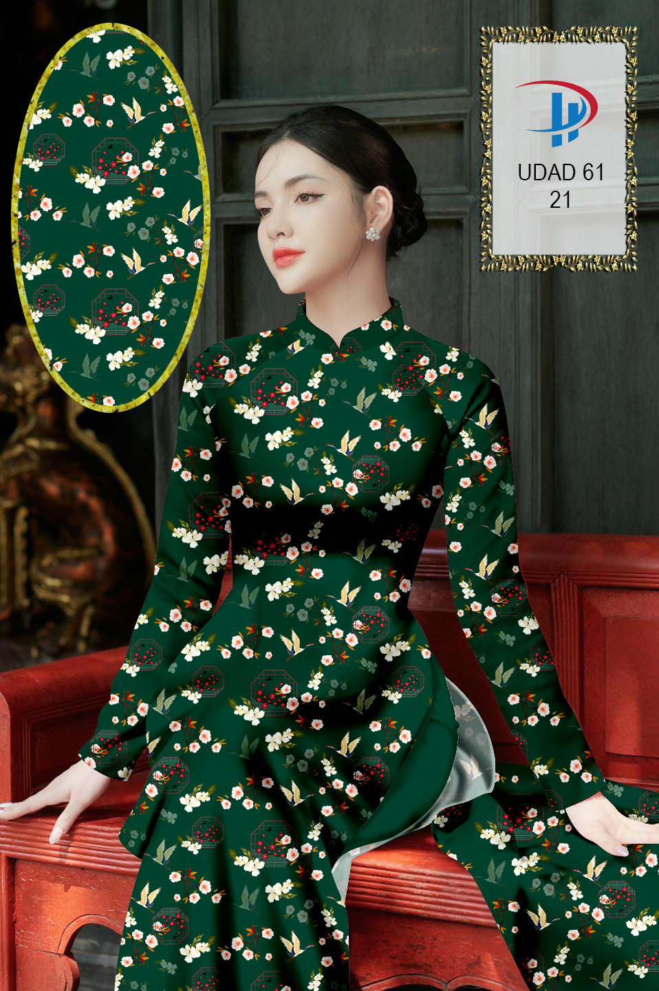 Vải áo dài Hoa Đào UDAD 61 15 vai-ao-dai-hoa-dao-udad-61
