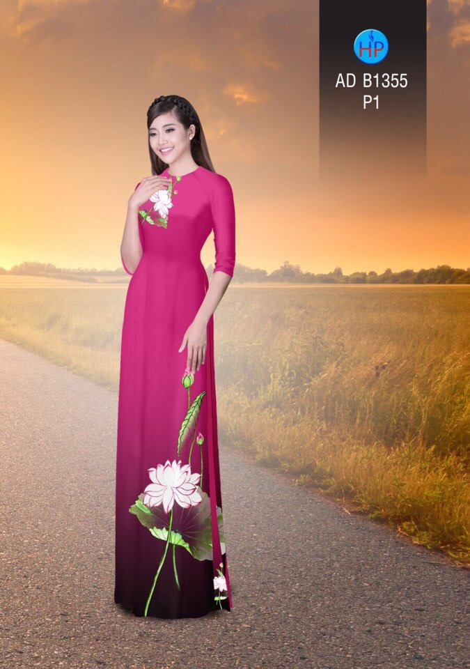 Vải áo dài Hoa Sen AD B1355 10 vai-ao-dai-hoa-sen-ad-b1355