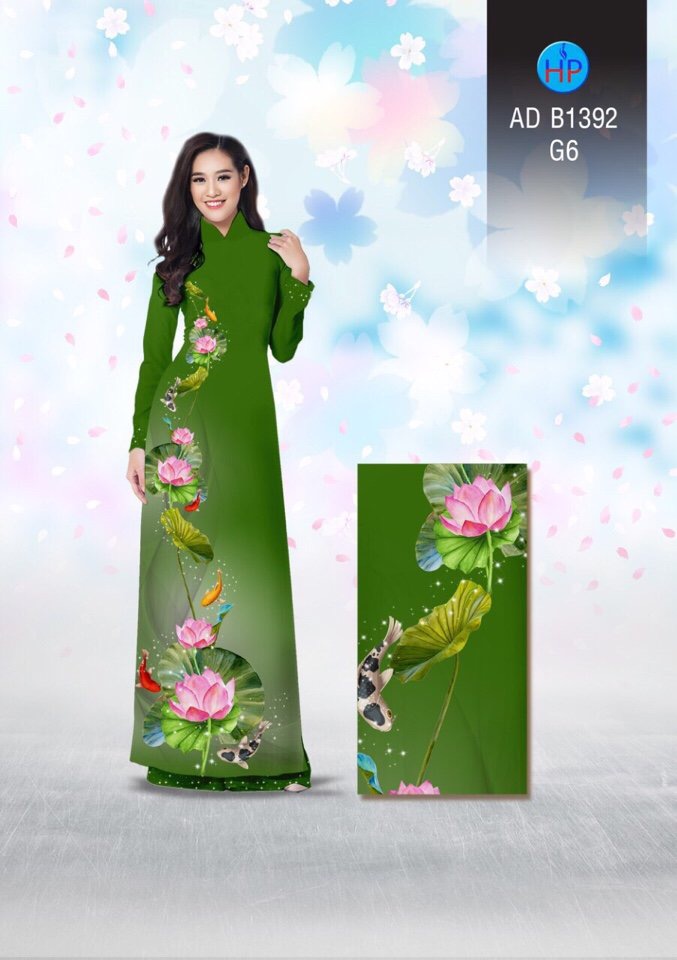 Vải áo dài Hoa Sen AD B1392 12 vai-ao-dai-hoa-sen-ad-b1392