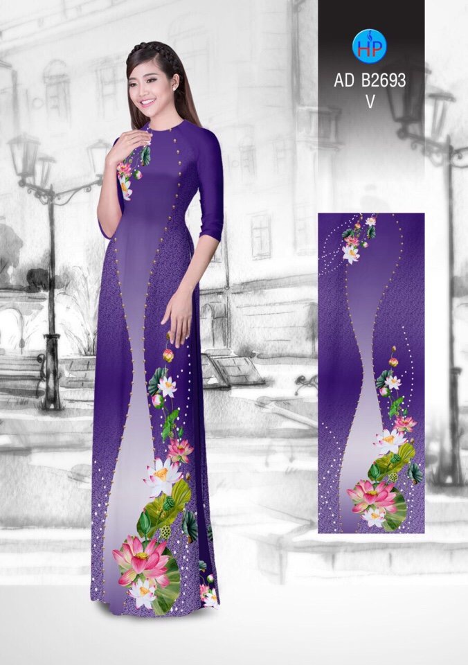 Vải áo dài Hoa Sen AD B2693 8 vai-ao-dai-hoa-sen-ad-b2693